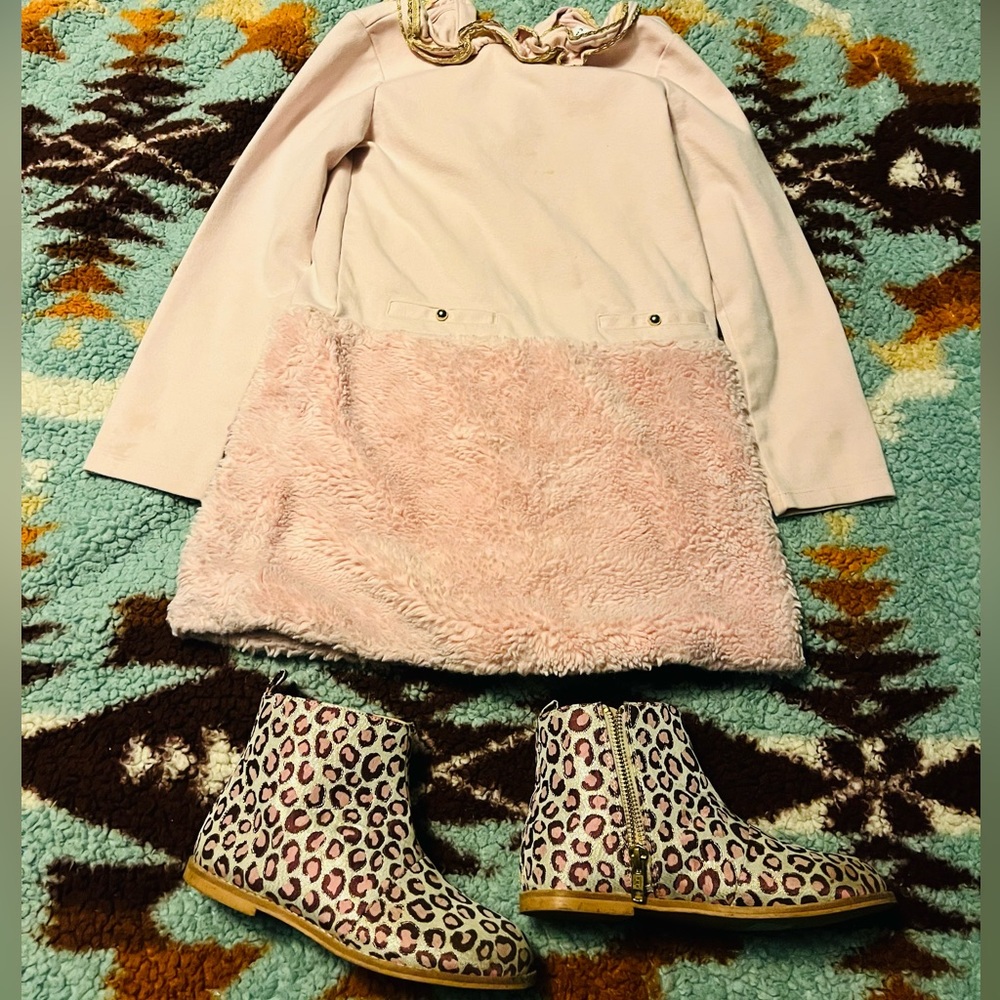 Janie & Jack Sweater Dress & Boots